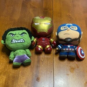 Superhero Marvel Plush Toy Set